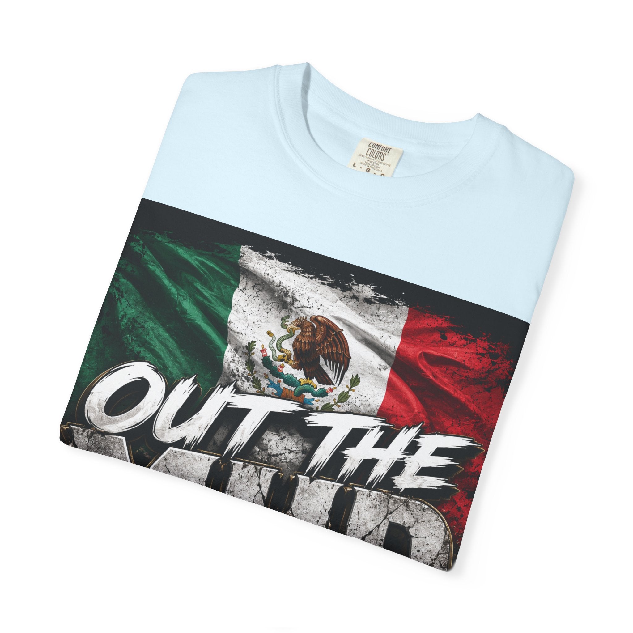 Out The Mud Royalty T-Shirt — Mexican Flag Streetwear Tee
