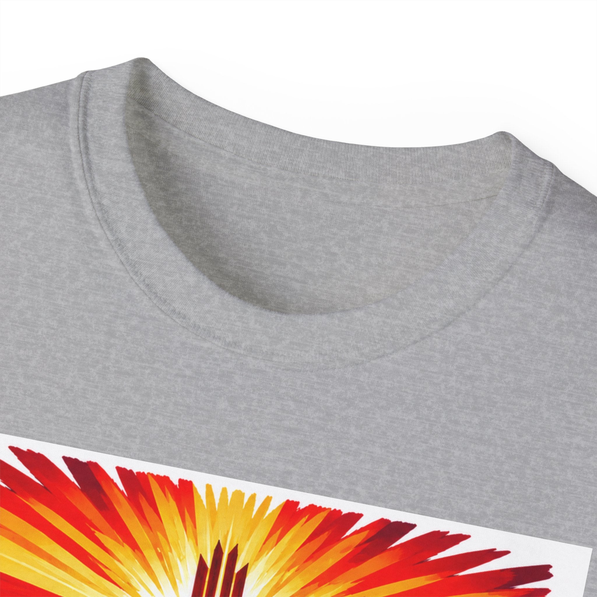 Desert Vibes Arizona T-Shirt – Southwestern Sunset Cactus Graphic with AZ-10 Back