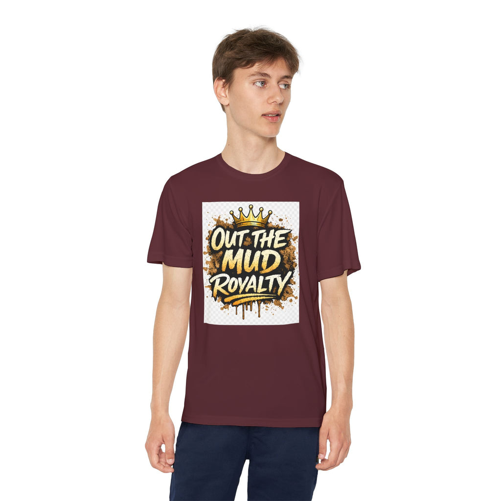 Youth Competitor Tee — "Out the Mud Royalty" Graphic Tee