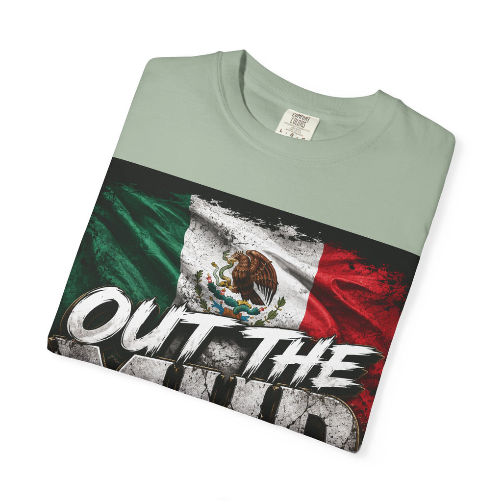 Out The Mud Royalty T-Shirt — Mexican Flag Streetwear Tee