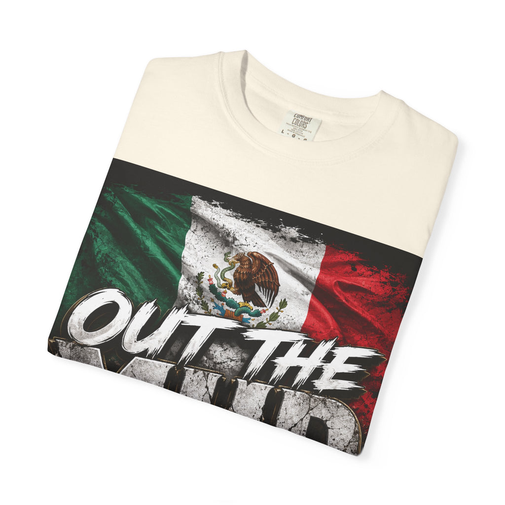 Out The Mud Royalty T-Shirt — Mexican Flag Streetwear Tee