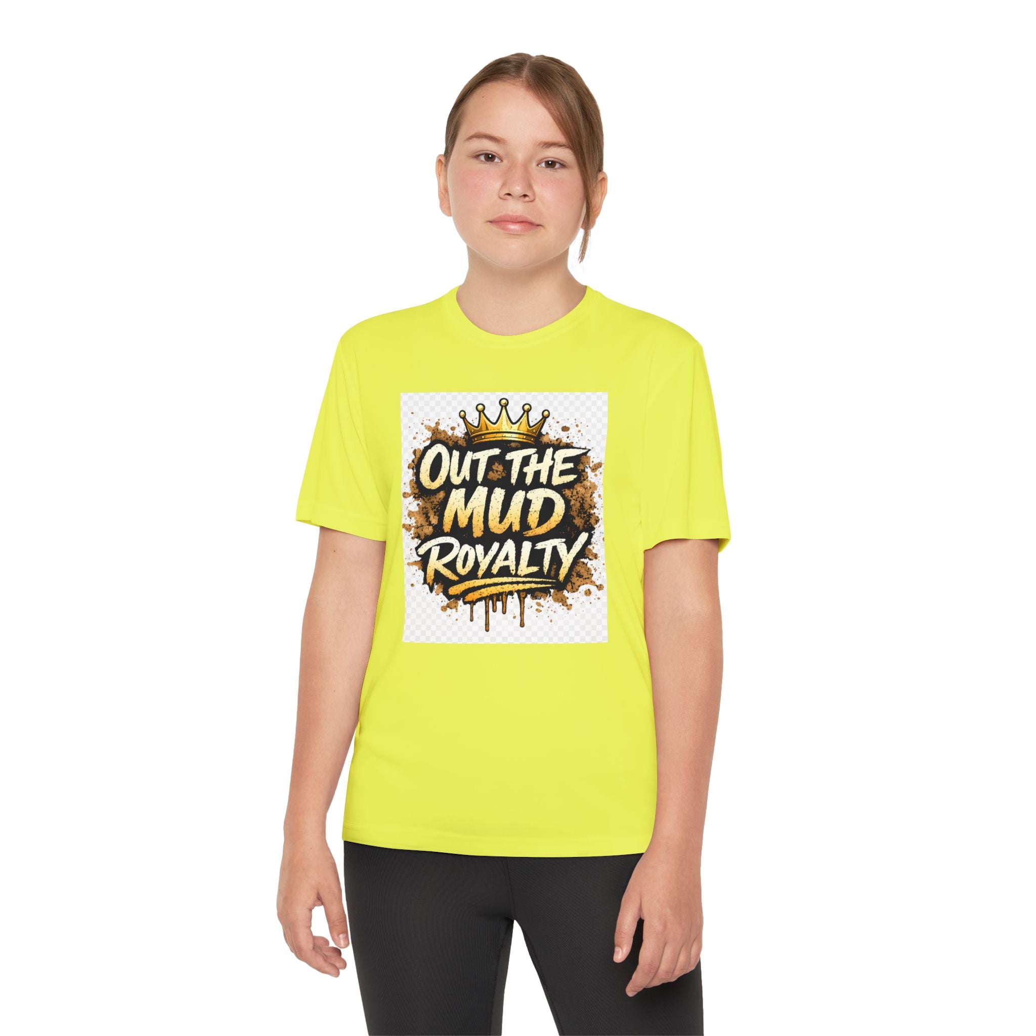 Youth Competitor Tee — "Out the Mud Royalty" Graphic Tee