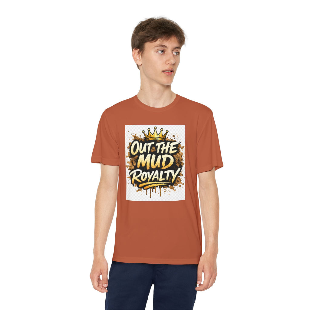 Youth Competitor Tee — "Out the Mud Royalty" Graphic Tee